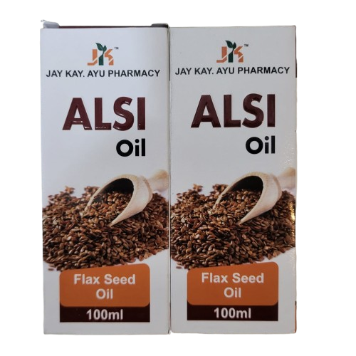 Jay Kay Alsi (Flax Seed) Oil for Skin, Hair and Massage